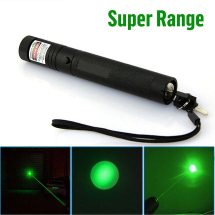990Miles Rechargeable Green Laser Pointer Pen Light Astronomy Visible Beam Lazer.