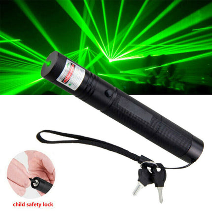 990Miles Rechargeable Green Laser Pointer Pen Light Astronomy Visible Beam Lazer.