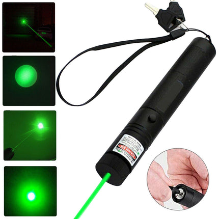 990Miles Rechargeable Green Laser Pointer Pen Light Astronomy Visible Beam Lazer.