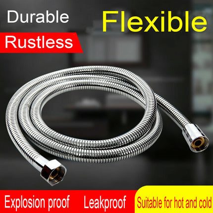 3m Shower Head Hose Stainless Steel Bathroom Flexible Tube Replacement Pipe AU.