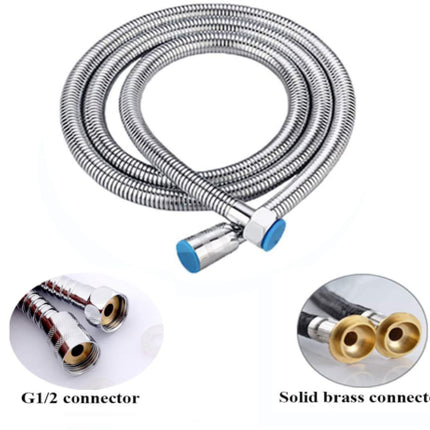 3m Shower Head Hose Stainless Steel Bathroom Flexible Tube Replacement Pipe AU.
