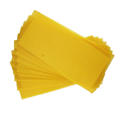 30Pcs Bee Hive Wax Honeycomb Bee Hives Beekeeping Equipment Frames Foundation.