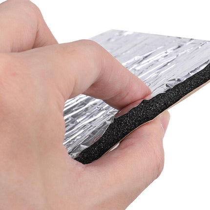 12PCS Car Engine Bay Bonnet Sound Deadener Noise Insulation Foam Proofing Heat.