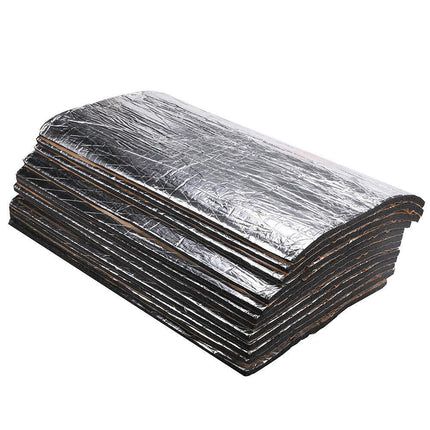 12PCS Car Engine Bay Bonnet Sound Deadener Noise Insulation Foam Proofing Heat.