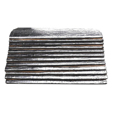 12PCS Car Engine Bay Bonnet Sound Deadener Noise Insulation Foam Proofing Heat.