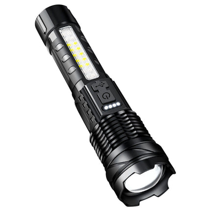 Super Bright 30W 14LED Flashlight White Laser Tactical Torch Lamp for Camping AU.