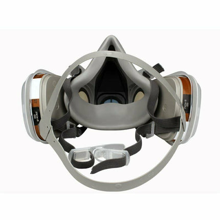 7 IN 1 Gas Mask Full Face Respirator Paint Spray Chemical Facepiece Reusable AU.
