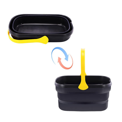 10L Washing/Storage Bucket Folding Portable Mop/Food/Drink Home/Outdoor Camping.