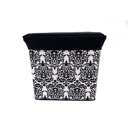Folding Ottoman Storage Stool Cube Footstool Stool Blanket Box With Cover AU.