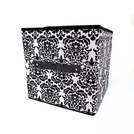 Folding Ottoman Storage Stool Cube Footstool Stool Blanket Box With Cover AU.