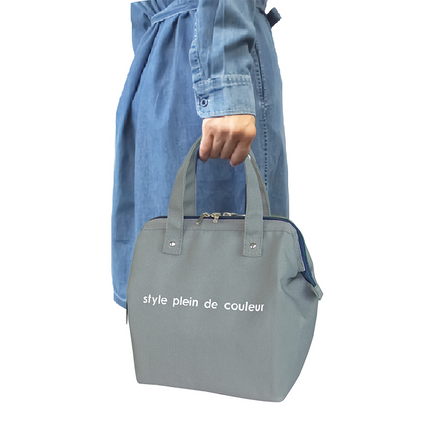 Insulated Thermal Cooler Lunch Bag Portable Picnic Storage Bag Pouch 22*14*25cm.