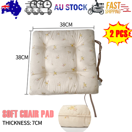 Seat Cushions Outdoor Indoor Cushion Square  Soft Chair Pad.