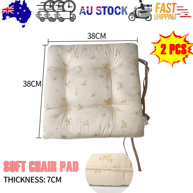 Seat Cushions Outdoor Indoor Cushion Square  Soft Chair Pad.