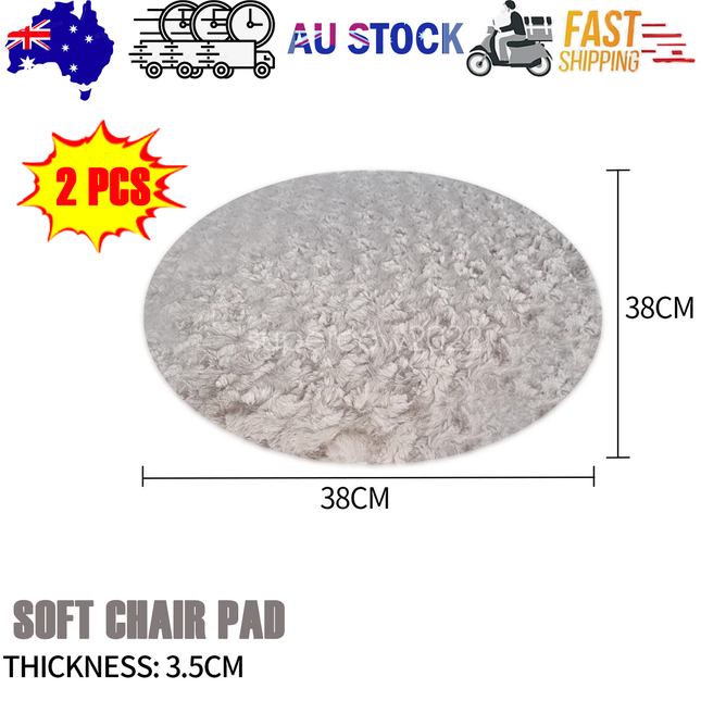 Seat Cushions Outdoor Indoor Cushion  Round Soft Chair Pad.