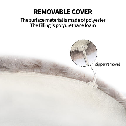 Seat Cushions Outdoor Indoor Cushion  Round Soft Chair Pad.