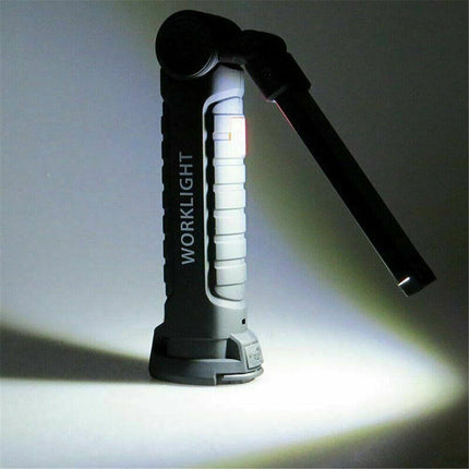 Portable COB LED Work Light Car Garage Mechanic USB Rechargeable Torch Lamp AU.
