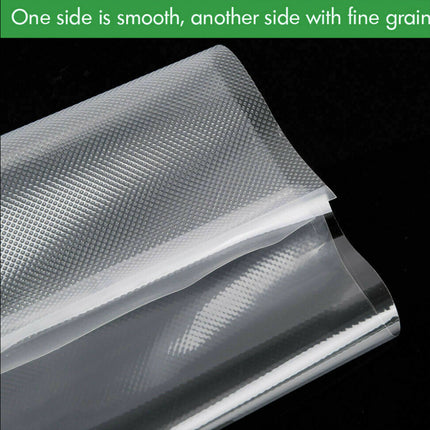 100X Vacuum Sealer Bags Precut Food Storage Saver Heat Seal Cryovac BPA-Free 15x25cm.