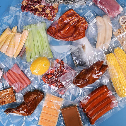 100X Vacuum Sealer Bags Precut Food Storage Saver Heat Seal Cryovac BPA-Free 20x30cm.
