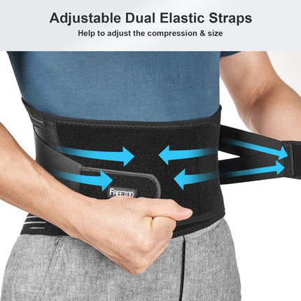 Lumbar Lower Back Support Brace Pain Relief Posture Orthosis Waist Belt Therapy.