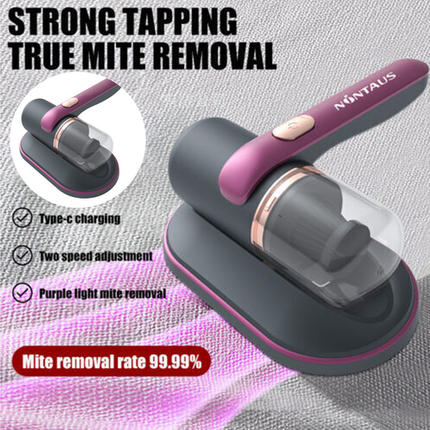 10000pa Handheld Mite Remover Home Bed Mattress Vacuum Sofa Cleaner USB UV-C AU.