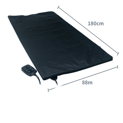 180x85cm Far Infrared Sauna Blanket Leather Slimming Detox Spa Body Shaping Low.