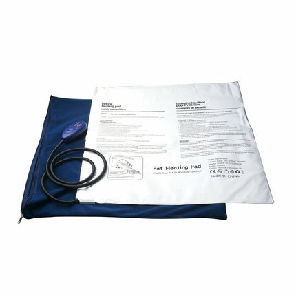 Electric Pet Heat Pad: Waterproof Heating Mat for Cat Dog Bed | Chew Resistant L.