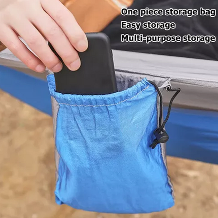 Outdoor Camping Hammock  Lightweight 260x140cm Portable Travel Orange.