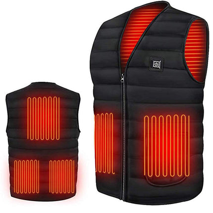 Heated Vest for Men & Women, Smart heated Jacket, Battery Not Included XL.
