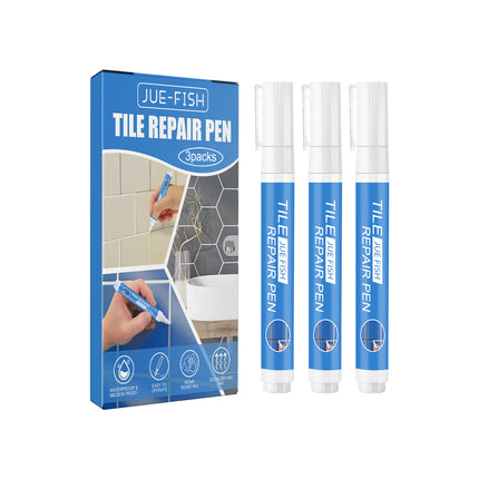 Jue Fish Tile Repair Pen Waterproof Mildew Resistant Tile Repair Pen For Bathroom Floor Crevices.