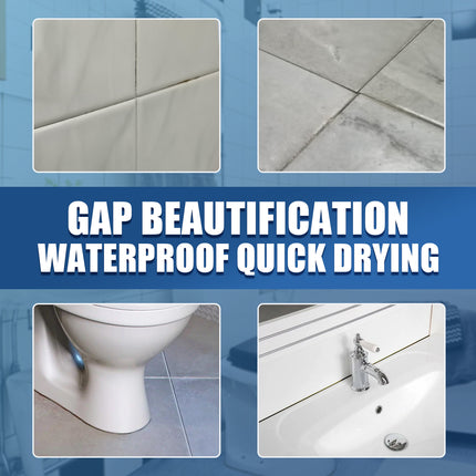 Jue Fish Tile Repair Pen Waterproof Mildew Resistant Tile Repair Pen For Bathroom Floor Crevices.