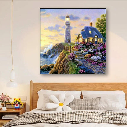 1PCS 5D Diamond Painting Kits Diamond Glue Art Kit Paint for Adults Kids DIY Gift 30x30cm.