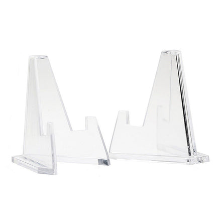 20pcs S Acrylic Clear Stand for Trading Card PSA Pokemon Card Holders Stand.