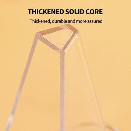 20pcs S Acrylic Clear Stand for Trading Card PSA Pokemon Card Holders Stand.