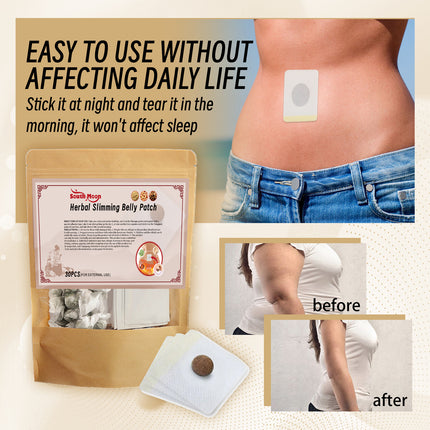 Lazy Belly Button Stick Firming Thigh Muscles Body Skin Belly Belly Slimming Stick.