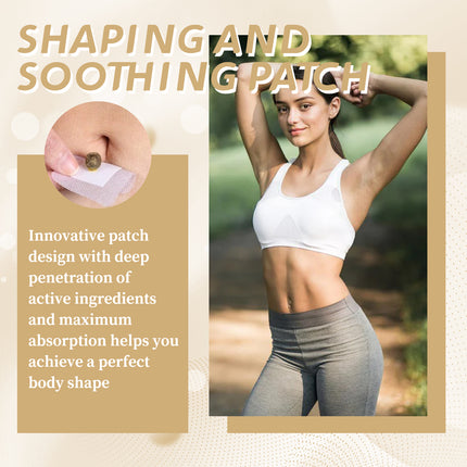 Lazy Belly Button Stick Firming Thigh Muscles Body Skin Belly Belly Slimming Stick.