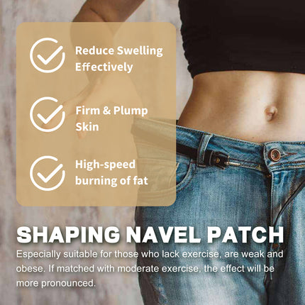 Lazy Belly Button Stick Firming Thigh Muscles Body Skin Belly Belly Slimming Stick.