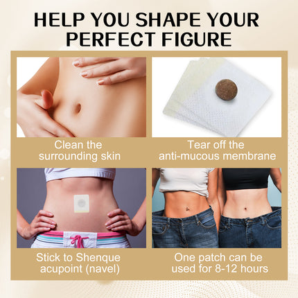 Lazy Belly Button Stick Firming Thigh Muscles Body Skin Belly Belly Slimming Stick.