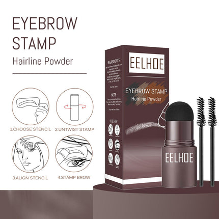 Eyebrow Print Mold Thrush, Lazy Eyebrows Fill Makeup Eyebrow Cake Waterproof Hairline Powder.