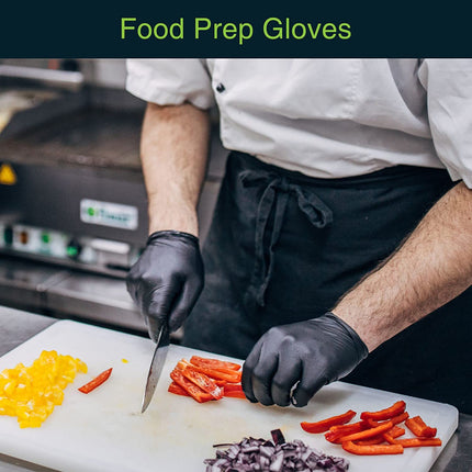 6g Flexible Disposable Nitrile Gloves For Mechanic Work Food Prepa 100pcs M.