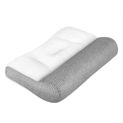 Ergonomic Cervical Pillow Contour Orthopedic Neck Pain Adjustable Bed Pillow.