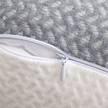 Ergonomic Cervical Pillow Contour Orthopedic Neck Pain Adjustable Bed Pillow.