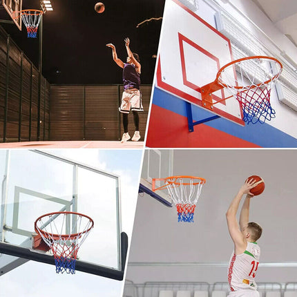 45CM Basketball Ring Hoop Net Wall Mounted Outdoor Hanging Basket ProfessionalAU.
