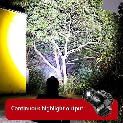 900000LM LED Headlamp Rechargeable Headlight Zoomable Head Torch Lamp Flashlight.