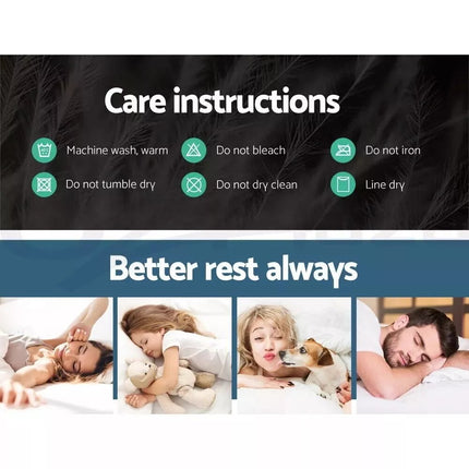 5CM Bedding Luxury Pillowtop Mattress Topper Mat Pad Antibacterial and dust mite-resistant Queen:153*203cm.