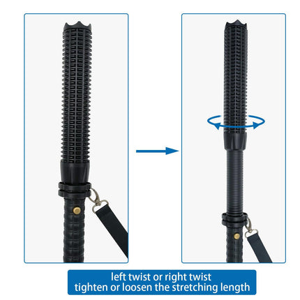 Baseball LED Flashlight Rechargeable Zoom Police Security Torch Baton Lamp Light.