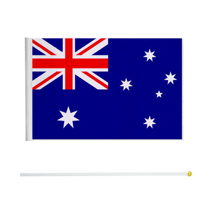 Small Waver Hand Held Aussie Flags Party Supplies Banner AU 8pcs Australia Flag.