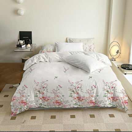 Home Textile Four Piece Set Three Piece Set Bedding Flower Series Single size.