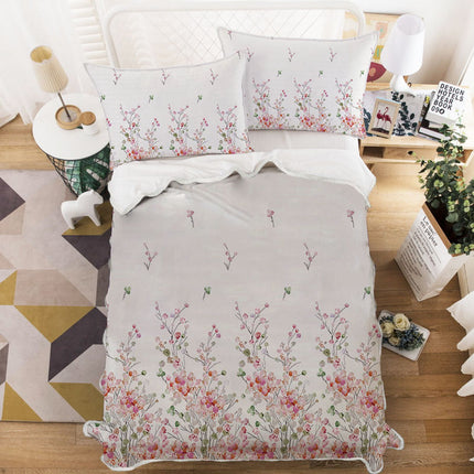 Home Textile Four Piece Set Three Piece Set Bedding Flower Series Single size.