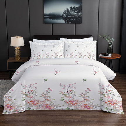 Home Textile Four Piece Set Three Piece Set Bedding Flower Series Single size.