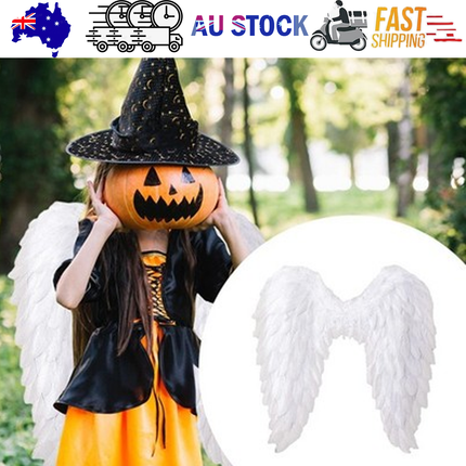 Angel Wings Fairy Wings with Elastic Straps Adults White.